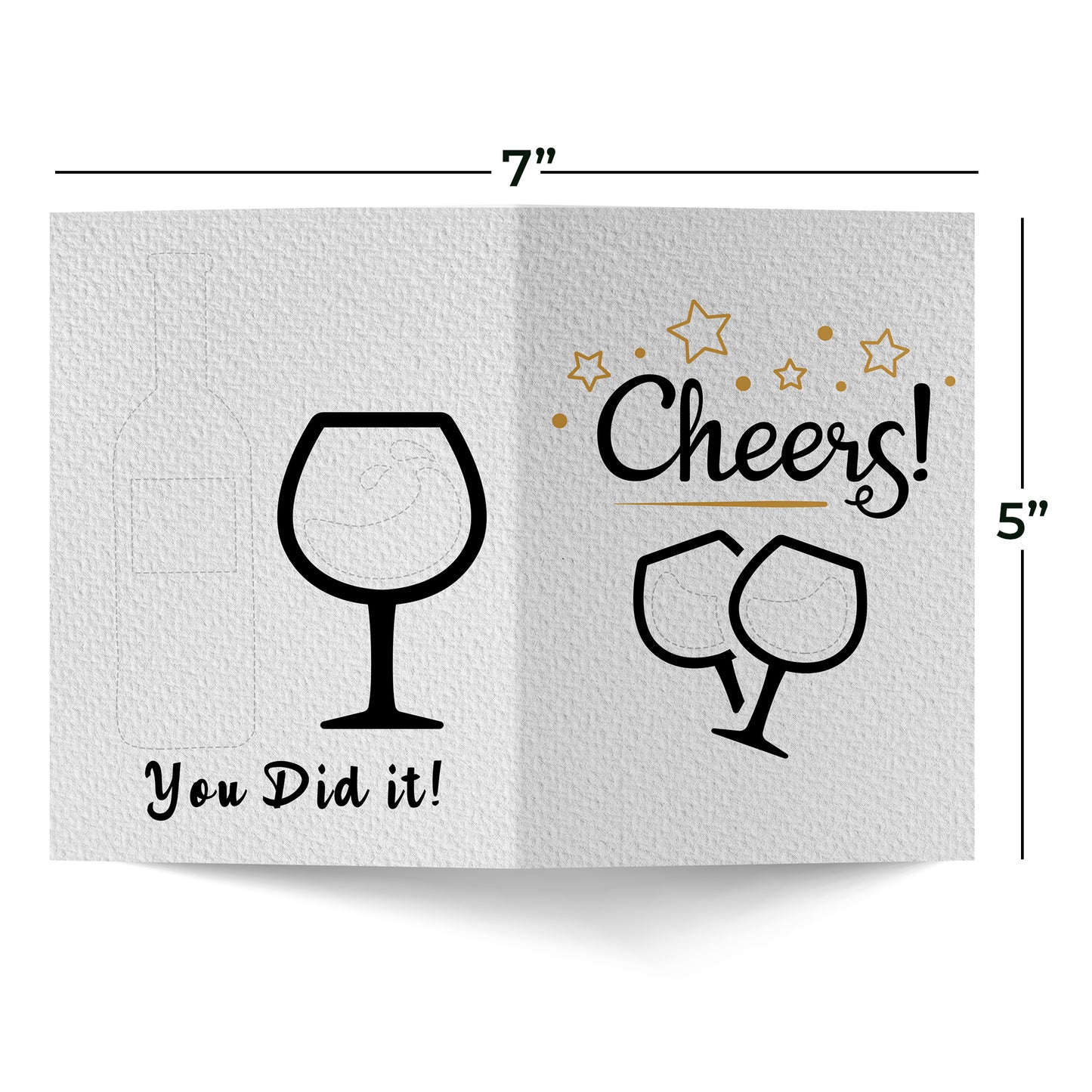Cheers Congratulations Greeting Card