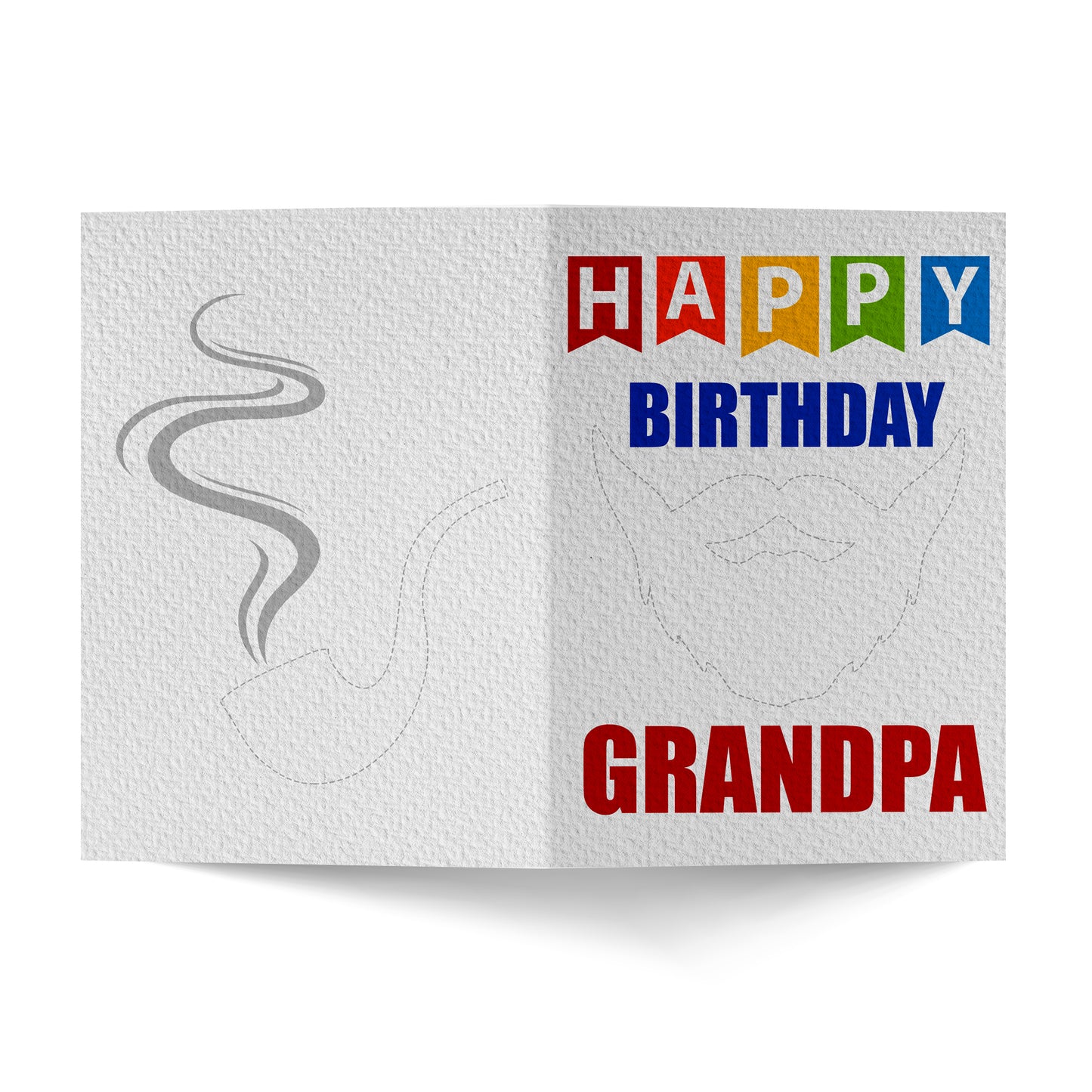 Happy Birthday Grandpa Greeting Card