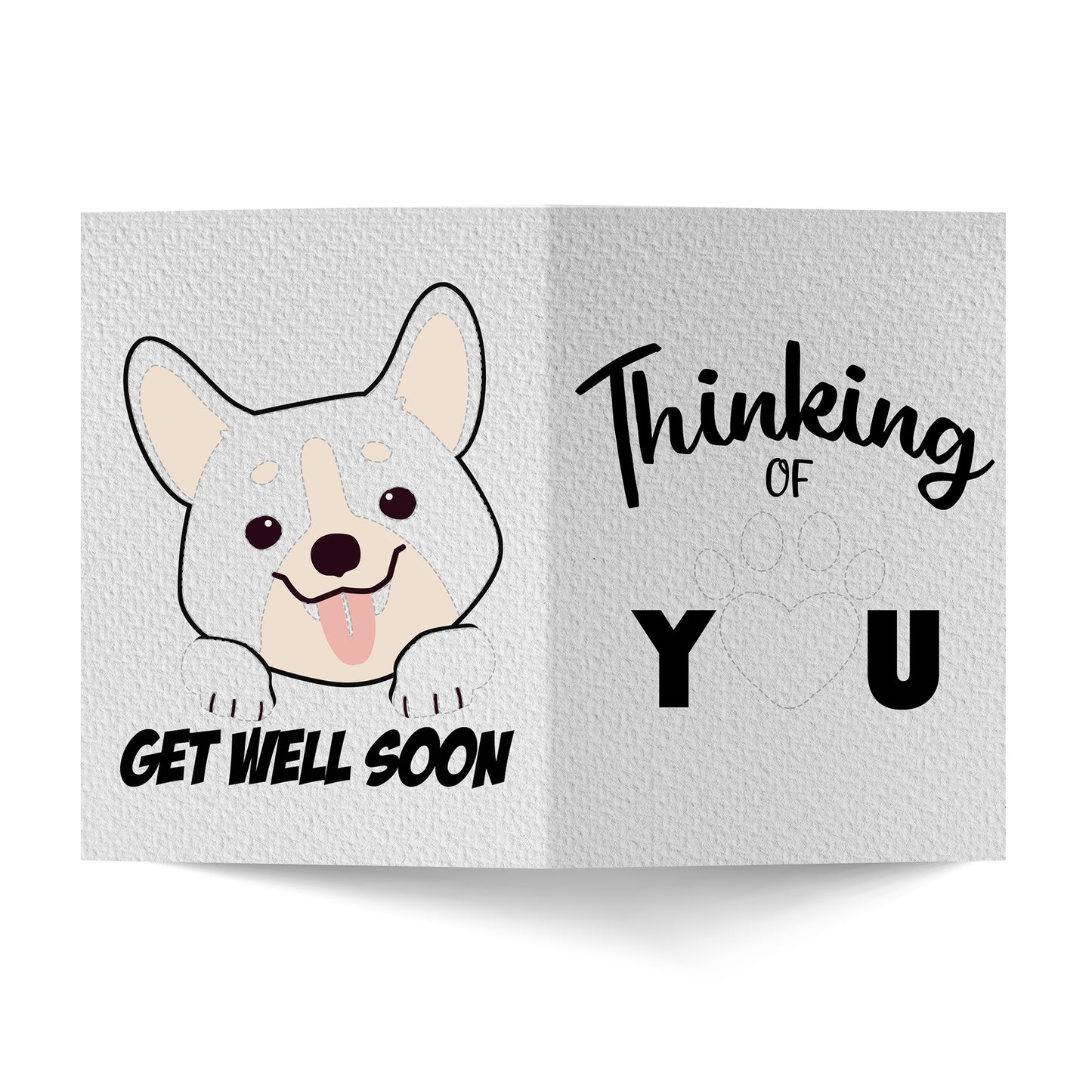 Thinking of You Get Well Soon Greeting Card