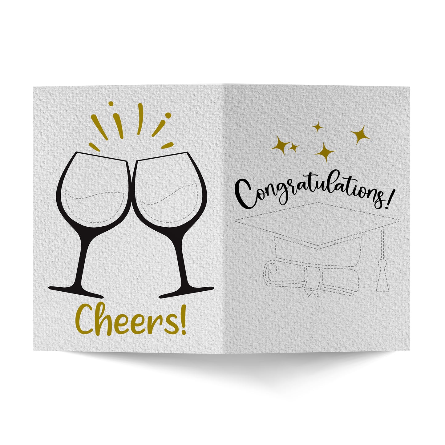 Cheers Congratulation Graduation Card