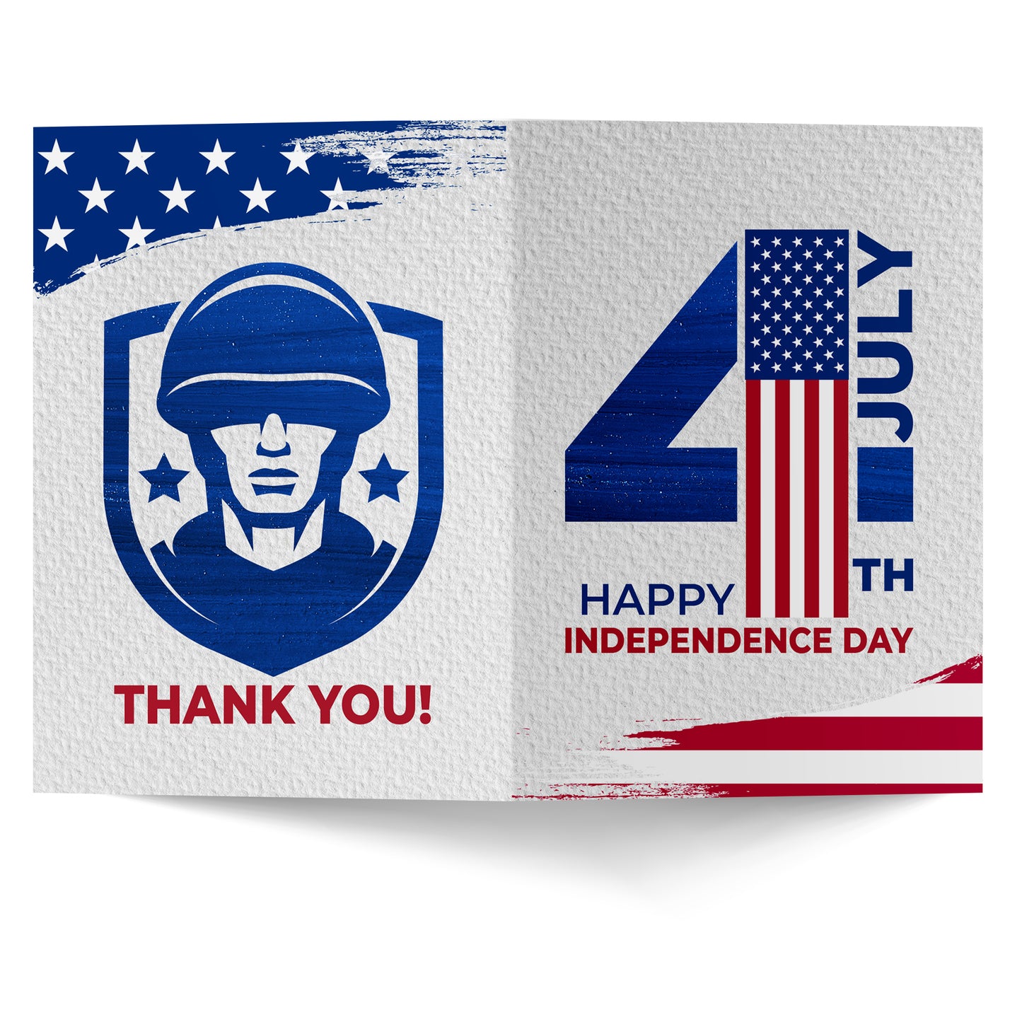 Happy 4th of July Independenece Day Greeting Card