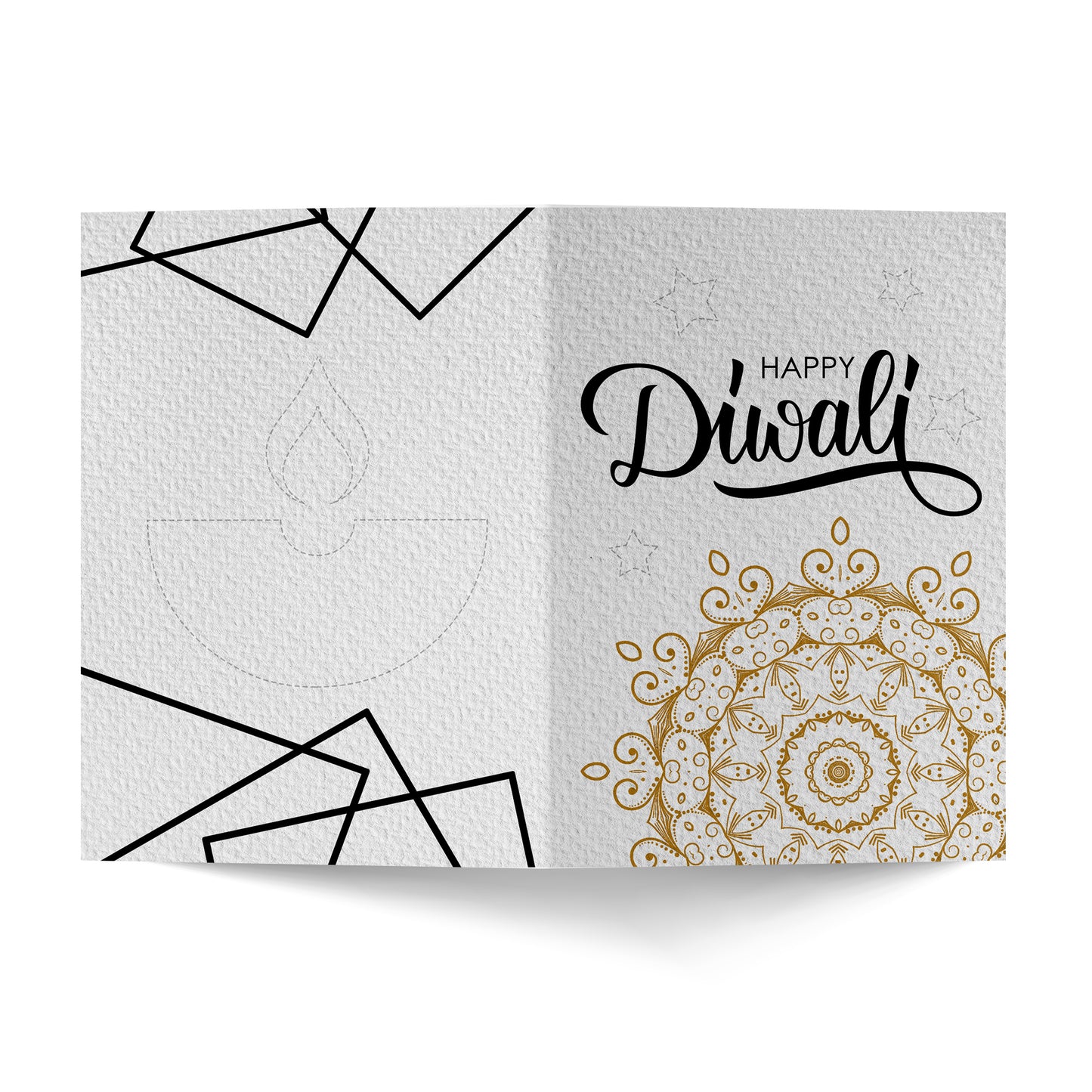 Happy Diwali Greeting Card