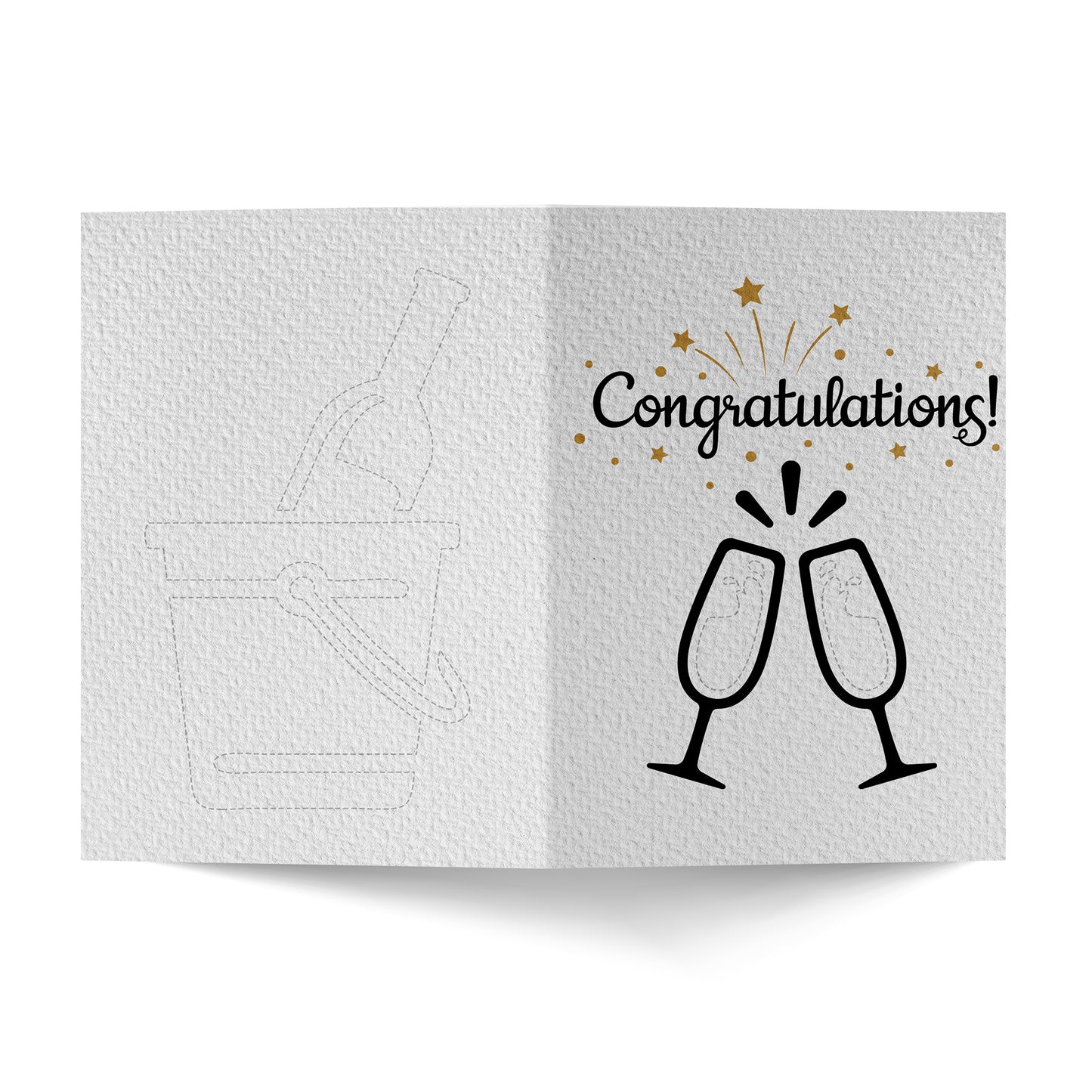 Wine Congratulations Greeting Card