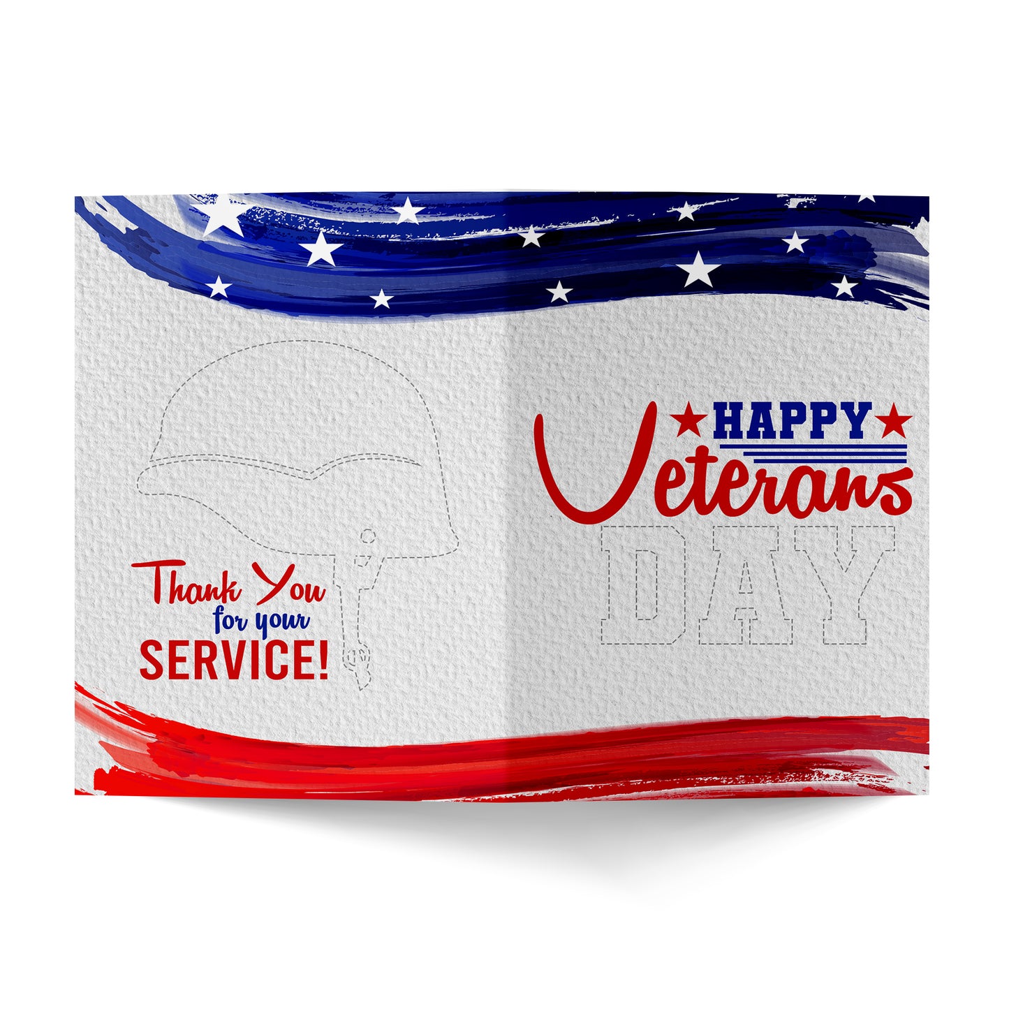 Happy Veterance Day Greeting Card