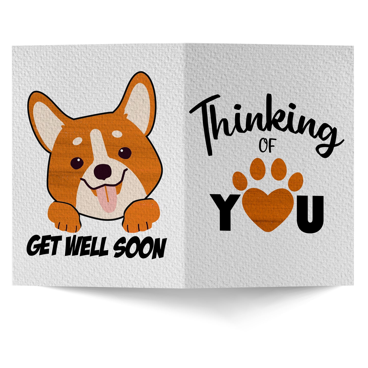 Thinking of You Get Well Soon Greeting Card