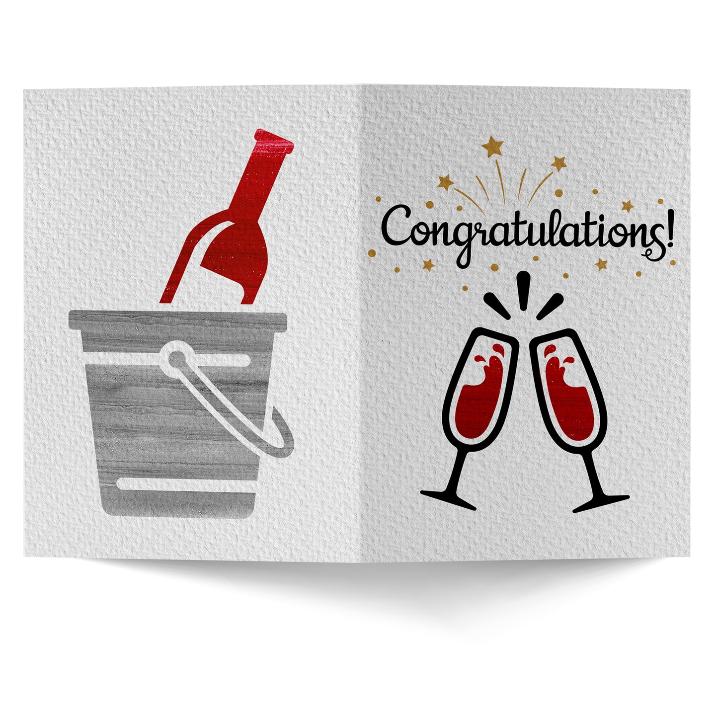 Wine Congratulations Greeting Card