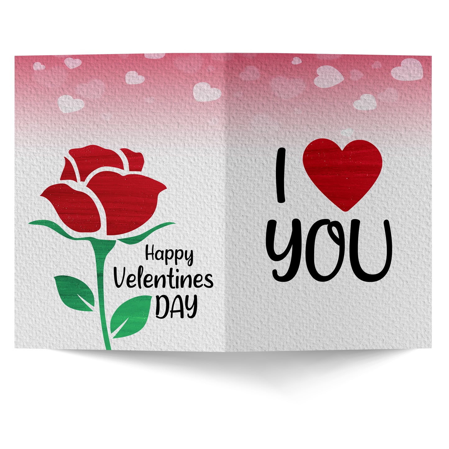 I Love You Happy Valentines Day Greeting Card