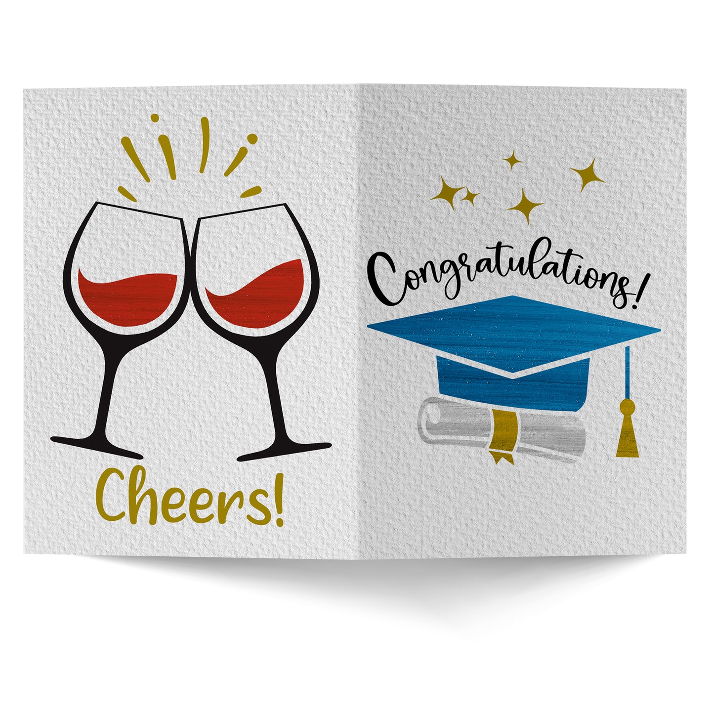 Cheers Congratulation Graduation Card