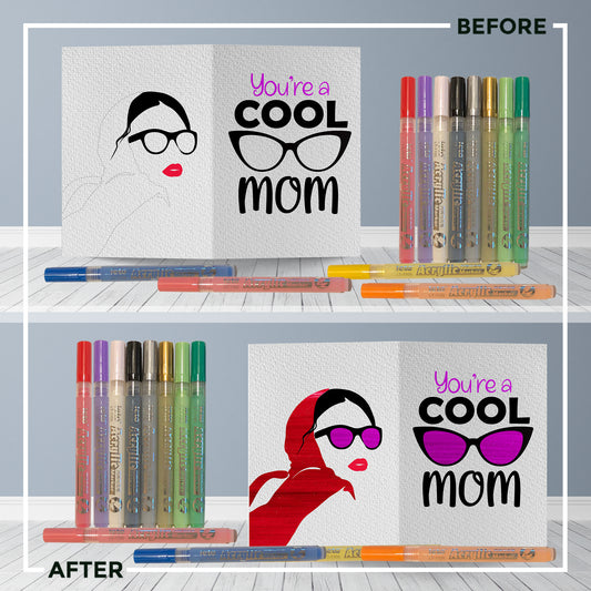 You're a Cool Mom Mother's Day Greeting Card