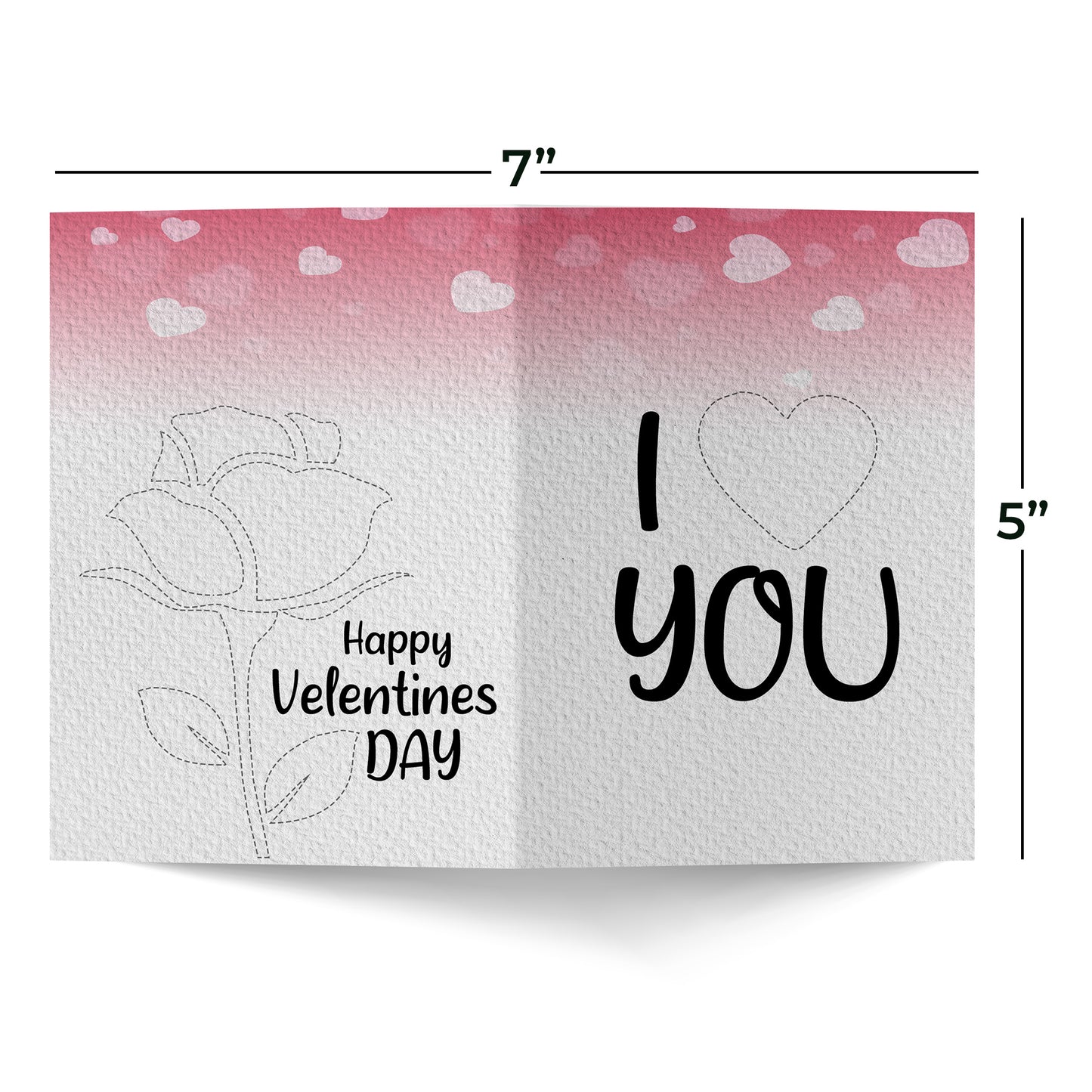 I Love You Happy Valentines Day Greeting Card