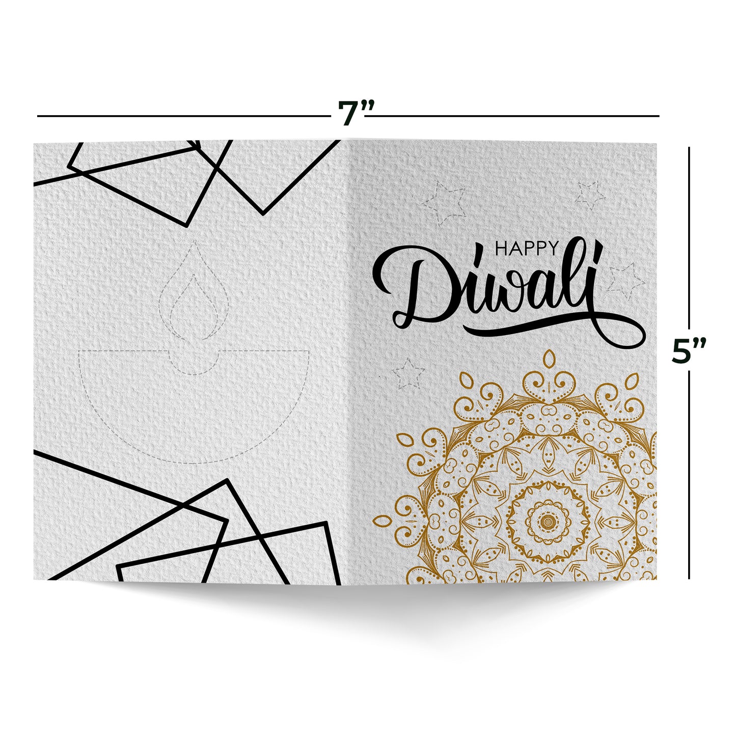 Happy Diwali Greeting Card