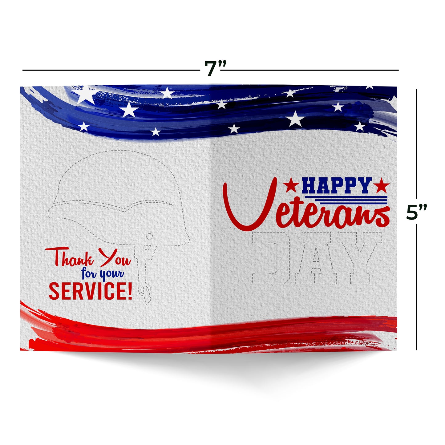 Happy Veterance Day Greeting Card