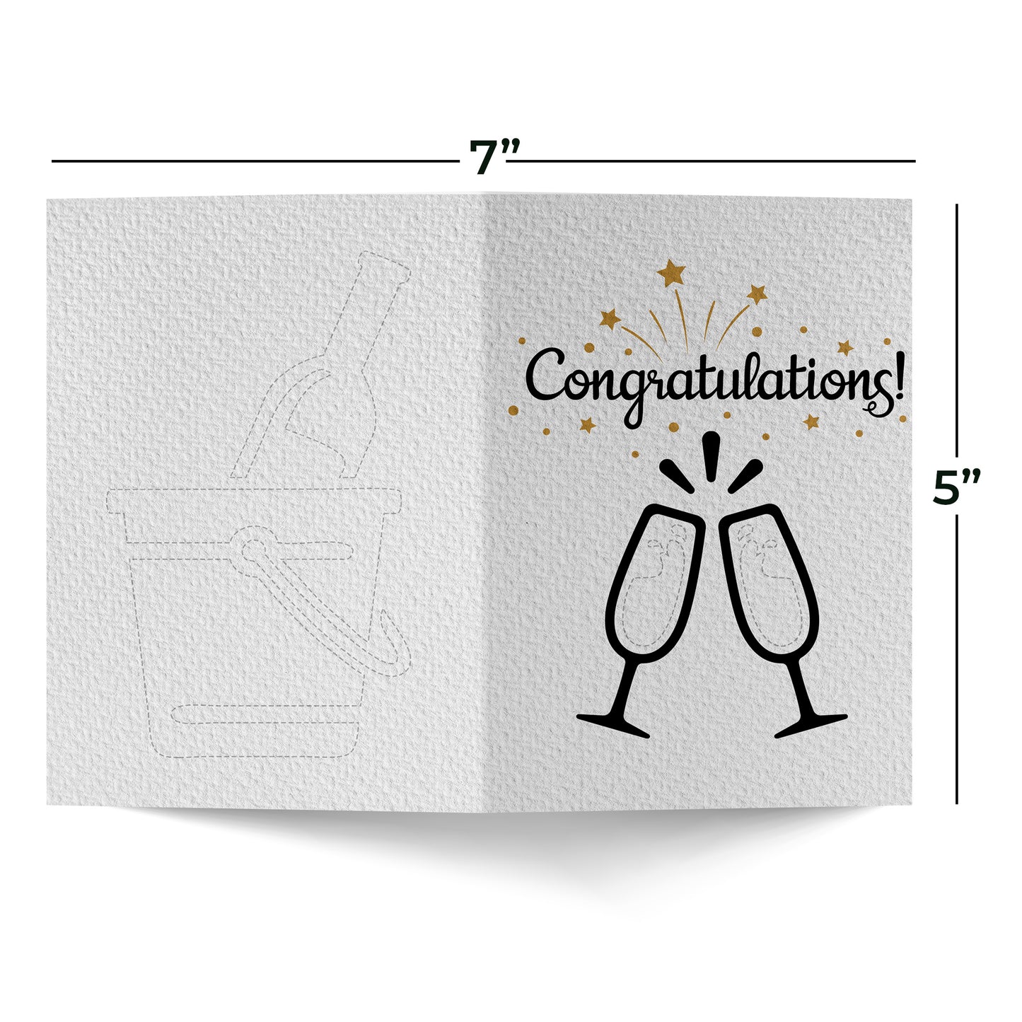 Wine Congratulations Greeting Card