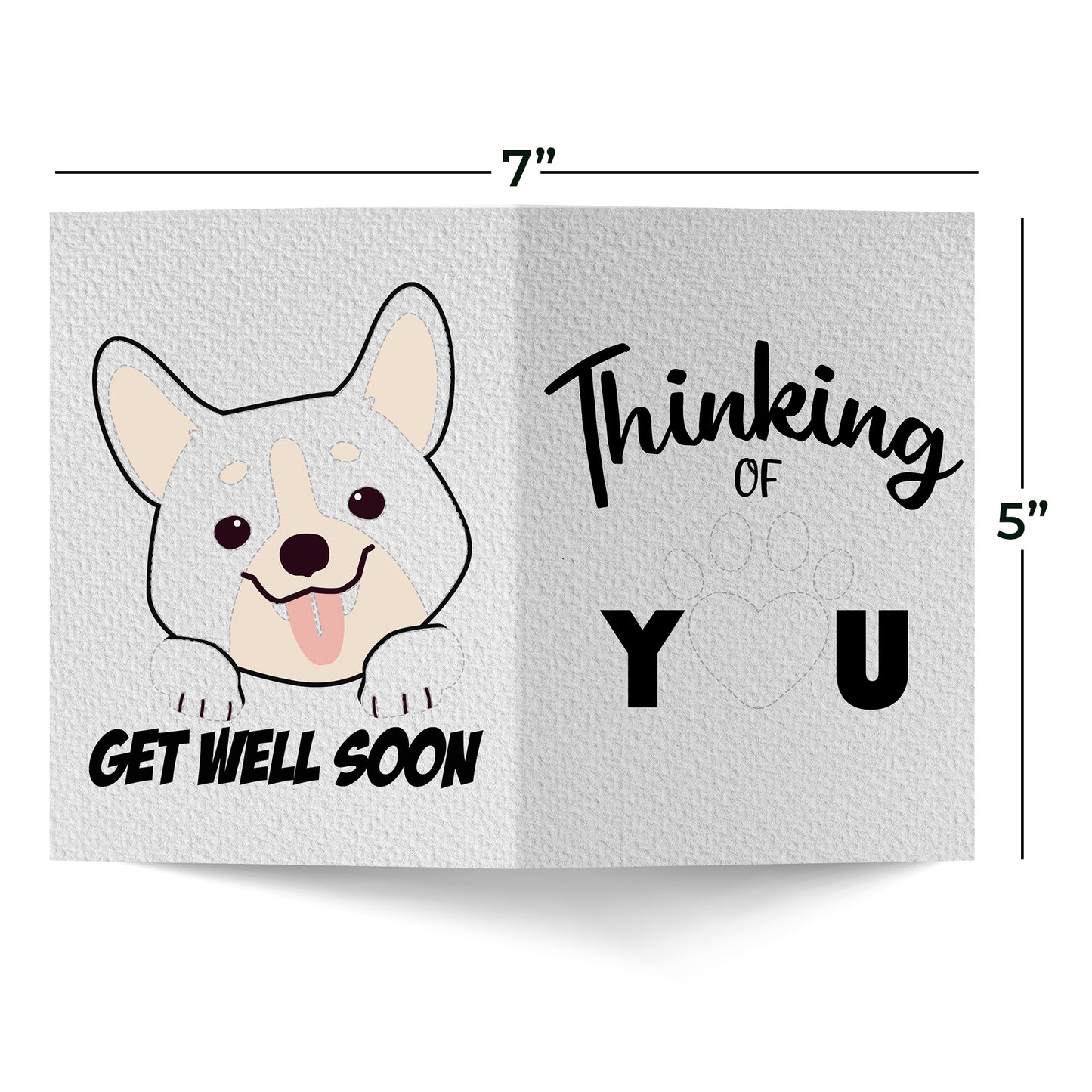 Thinking of You Get Well Soon Greeting Card