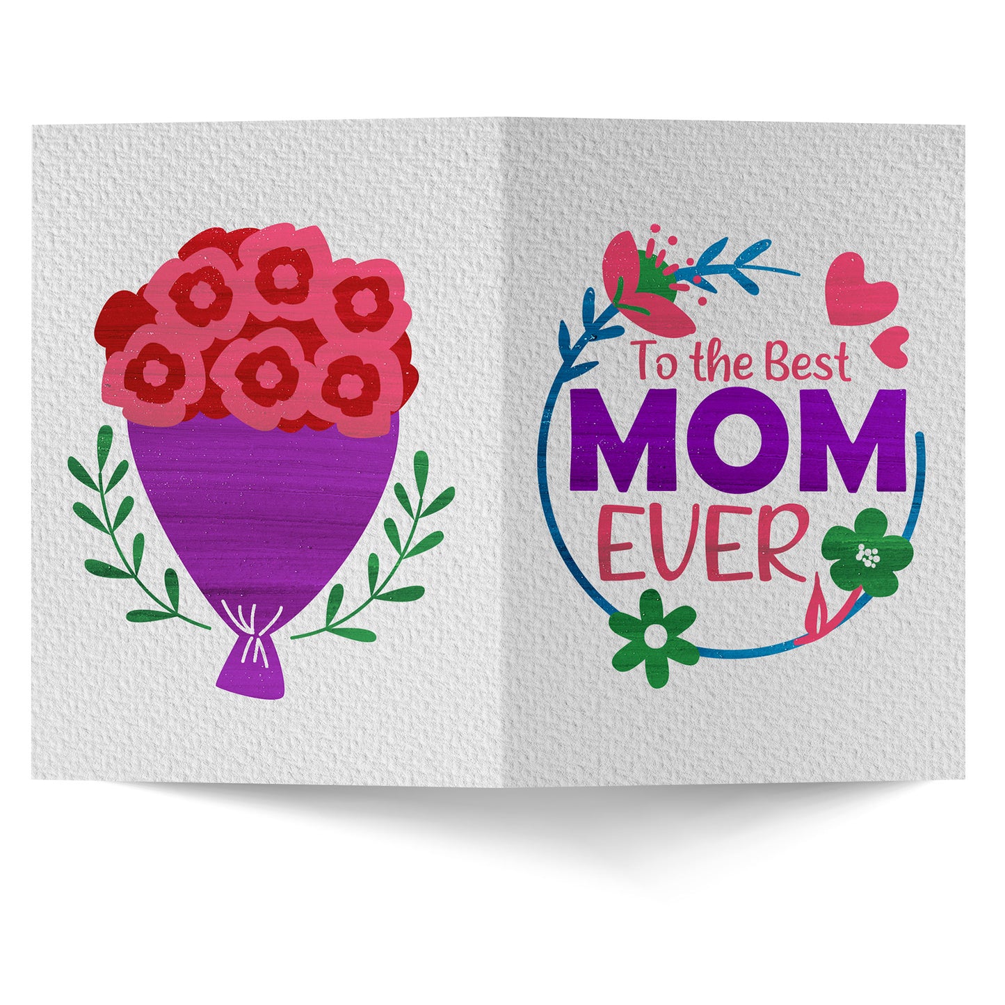 To the Best Mom Ever Mother's day Greeting Card