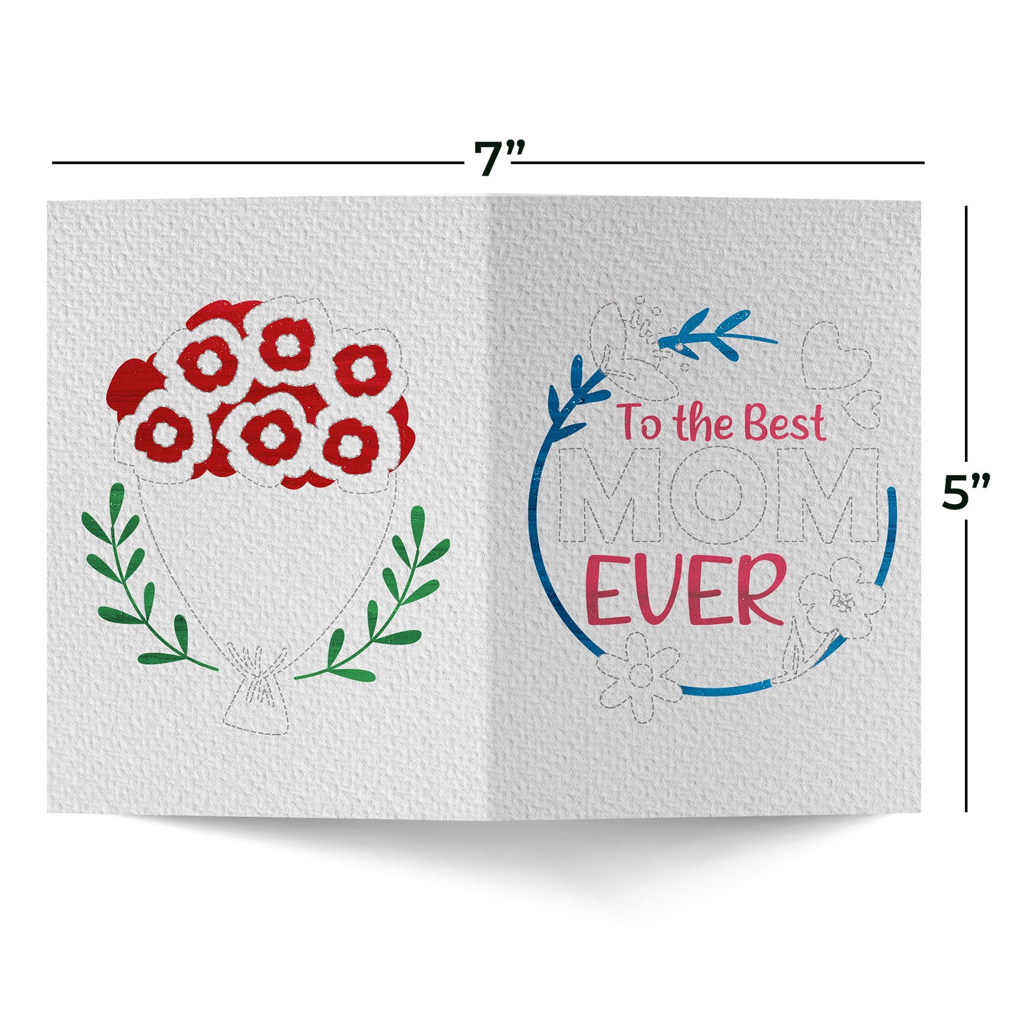 To the Best Mom Ever Mother's day Greeting Card