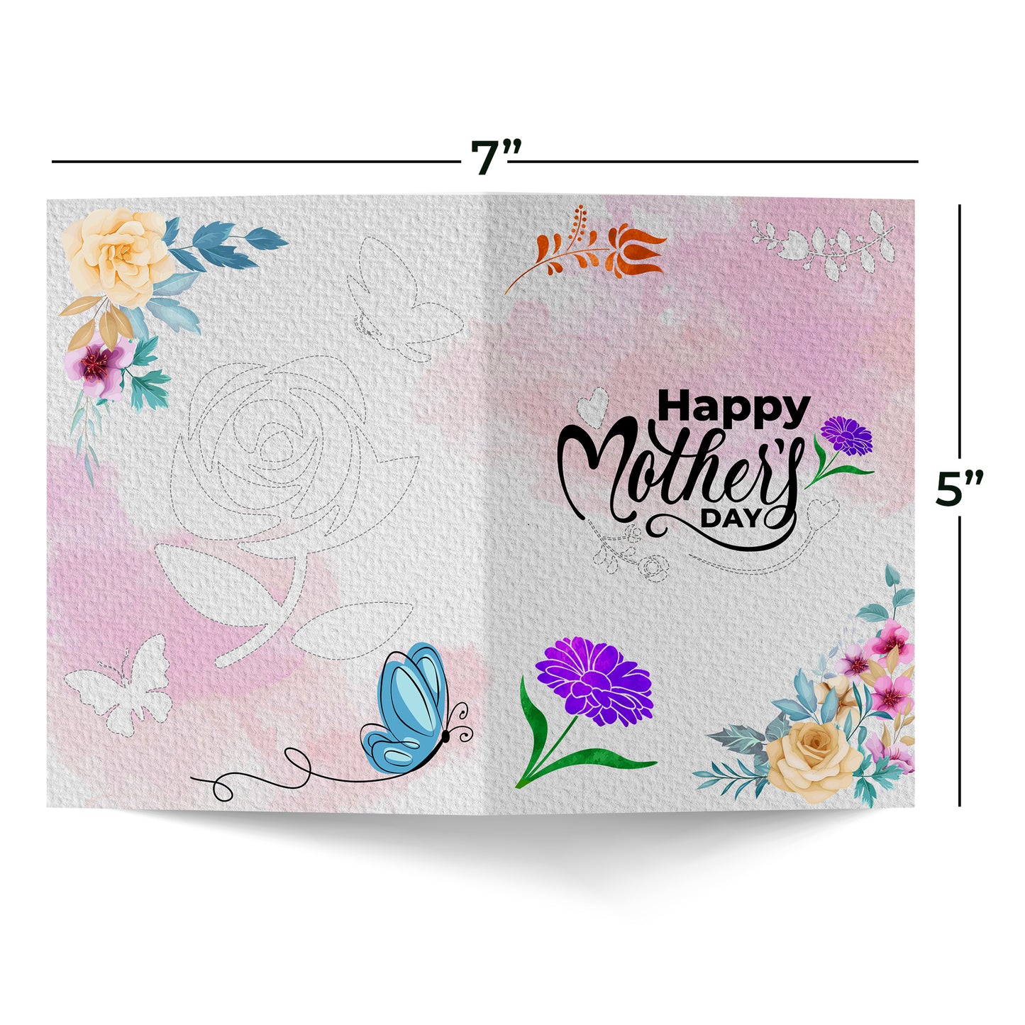 Rose Mother's day Greetings Card