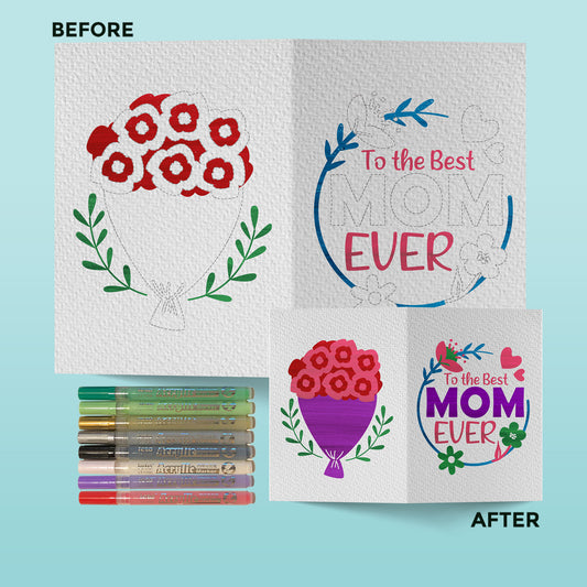 To the Best Mom Ever Mother's day Greeting Card